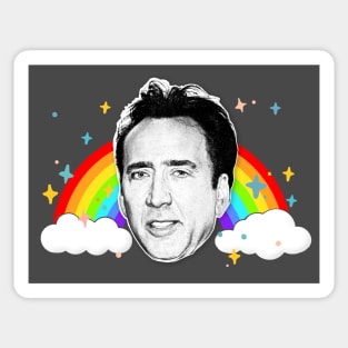 Nic Cage / Aesthetic FanArt Design Sticker